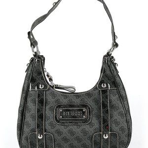 GUESS Gray Shoulder Bag
